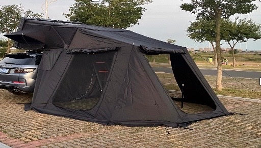Tente de toit Expedition extra large (4 personnes) avec support de rail 