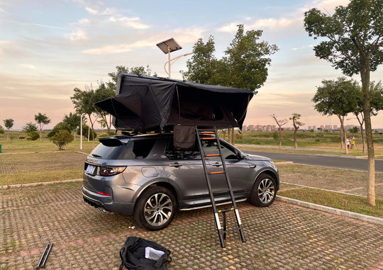 Expedition Extra Large Rooftop Tent (4 Persons) Tent With Rail Rack
